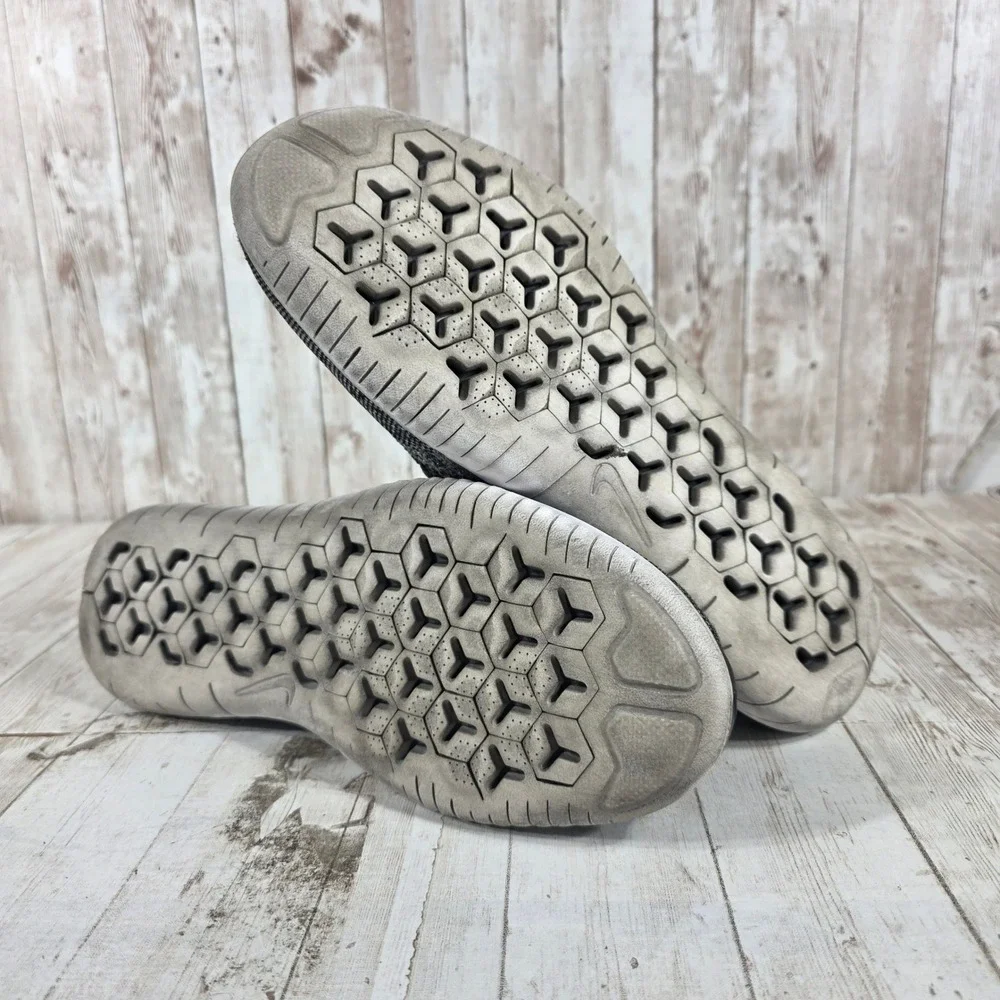 Nike Free RN Flyknit 2018 Womens Black White Running Shoes 942839-001
